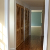 Louvered Doors with Operable Plantation Louvers