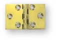 solid extruded brass back flap hinges