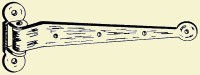 stable hinge with plate mount.