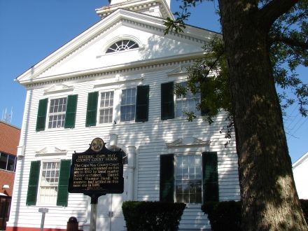 Kestrel shutters on the front of The Cape May County Court House