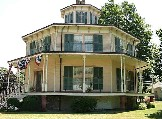 Custom Exterior Shutters on the Rich Twinn Octagon House