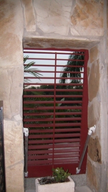 Bermuda Shutters overlooking the beach