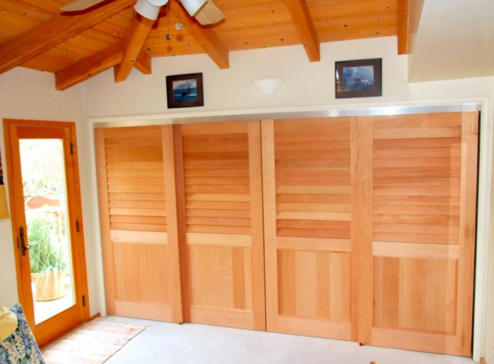 Cedar Sliding Closet Doors Cedar Sliding Closet Doors