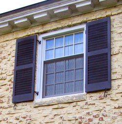 exterior plantation shutters