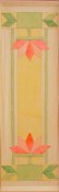 Frank Lloyd Wright - Arts and Craft style - Hand dyed and Appliqued Fabric - can be customized