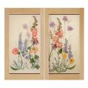 Our Fabric Shutter line available with hand printed fabrics
