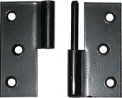 Edge Mortised lift-off hinge - one pair of hinges with screws