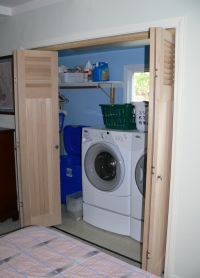 laundry utility closet doors