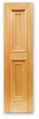 exterior shutter with recessed Philadelphia Federal panel