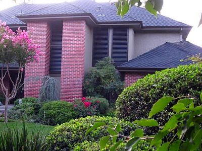 fixed louvered exterior shutters