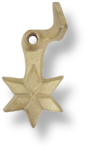 Bronze Star Shutter Dog - one pair