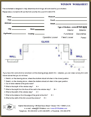 Click here to download our hinge worksheet in PDF.