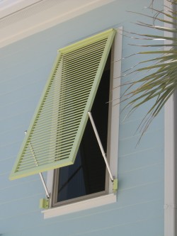 Aluminum Hurricane Shutters with Adjustable Arms