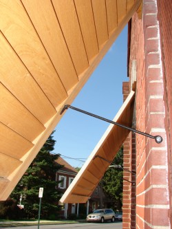 Stationary Arms on Bahama Shutters
