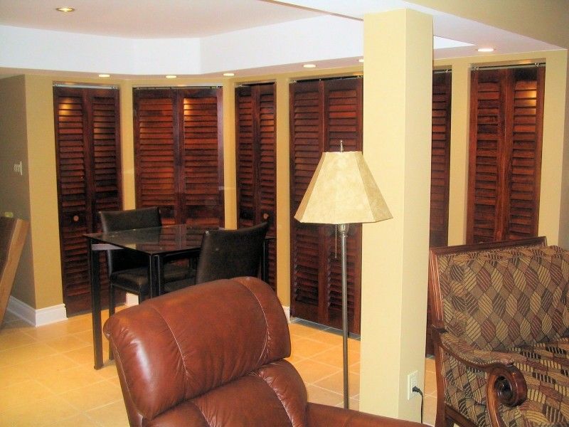 Basement Louvered Doors