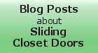 Read our blog and learn more about Kestrel Sliding Closet Doors