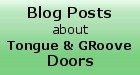 Read our blog and learn more about Kestrel Tongue and Groove Doors