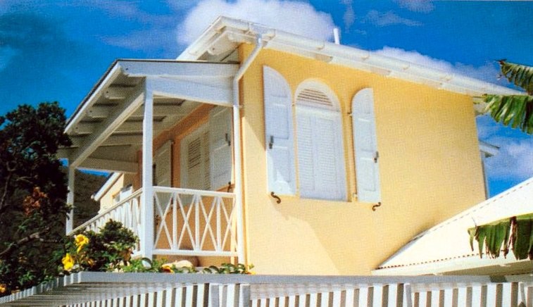 Caribbean island shutters