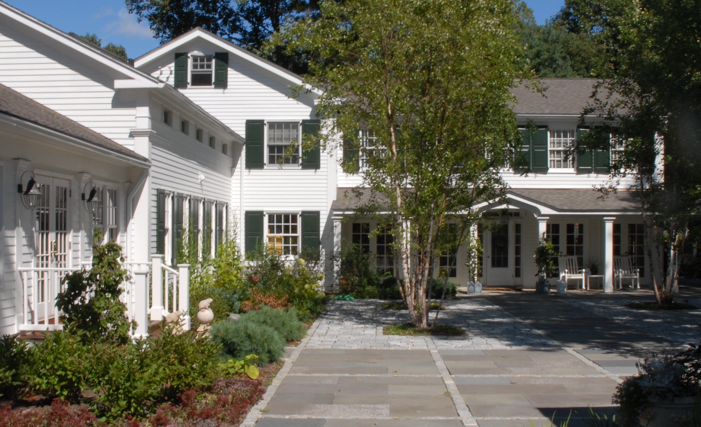 Colonial Raised Panel Exterior shutters