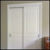 raised panel sliding closet doors