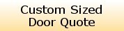quote form for custom sized Combination of Panel and Mirror Sliding closet doors