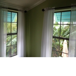 Bahama Shutters as Awnings