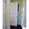 Plantation louvered doors