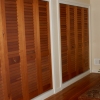 Tapered Louvered Doors made in Spanish Cedar