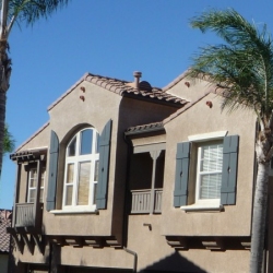 Custom Board & Batten Exterior Shutters