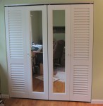 Louvered and Mirrored Bifold Doors