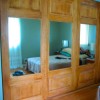 Combination Mirror & Panel Sliding Closet Doors
