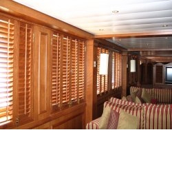 White Oak Plantation Shutters