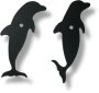 Stainless Steel Dolphin Shutter Dogs - These can be mounted either at the bottom of the shutters or to the side.