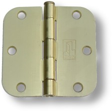 Brushed Brass Hinges