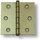 Brass Plate Mortise Hinges