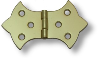Brass Plate Backflap Hinges