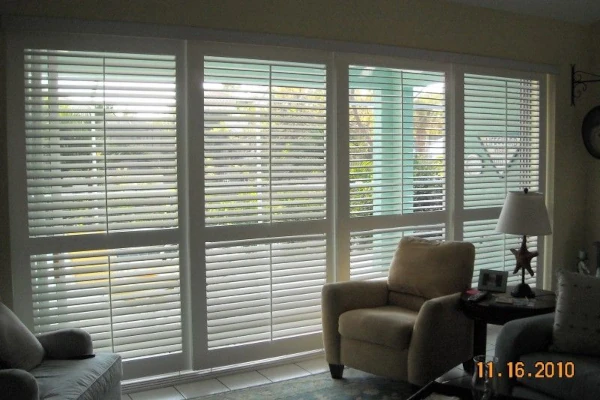Plantation Louver Sliding Porch Doors