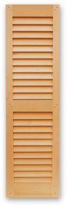 Interior and Exterior Shutters with Operable 2.1/2'' Plantation Louvers