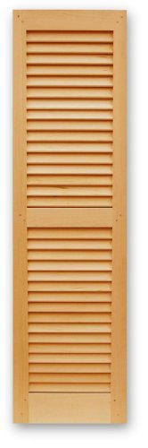 Interior and Exterior Fixed Louvered Shutters
