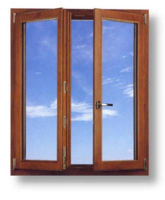 Mahogany European Tilt Turn Windows from the premier manufacturer in Italy, Comeca Spa.