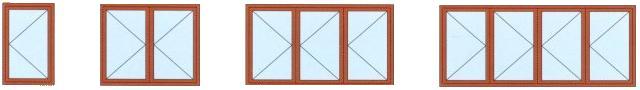 European Tilt Turn Windows from Italy are available in several finishes and custom sizing