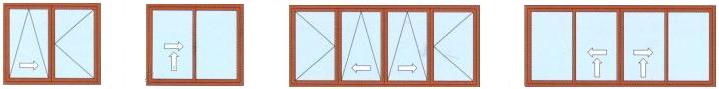 European Tilt Turn Windows from Italy are available in several finishes and custom sizing
