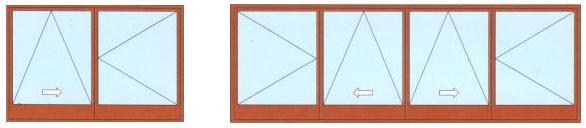 European Tilt Turn Windows from Italy are available in several finishes and custom sizing