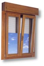 Tilt turn window with integrated roll down shutters